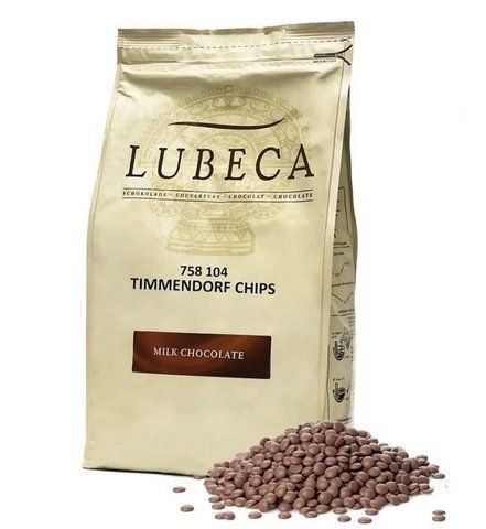 Шоколад молочний 35% Lubeca, Німеччина 10007 фото